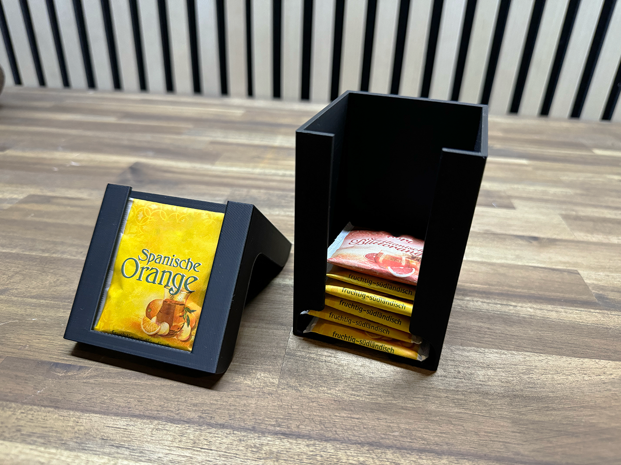 4-Set Magnetische Teebeutelbox | Teebeutelorganizer