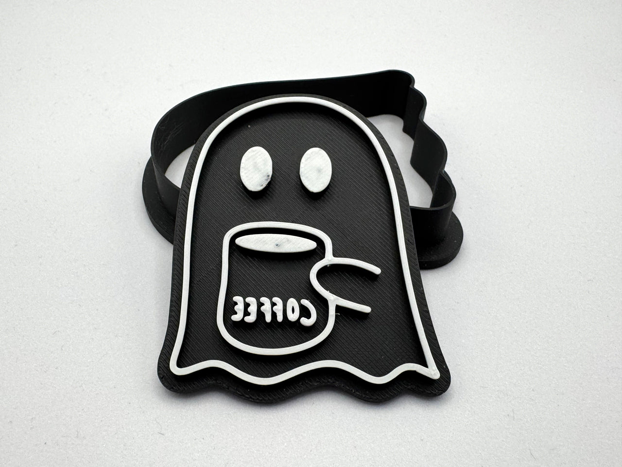 Keksausstecher - Geist mit Kaffee