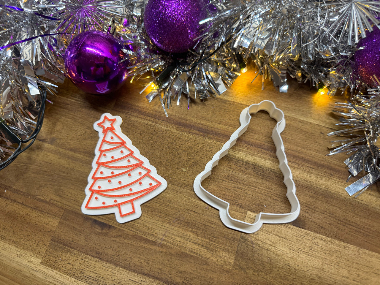 Keksausstecher - Geschmückter Weihnachtsbaum