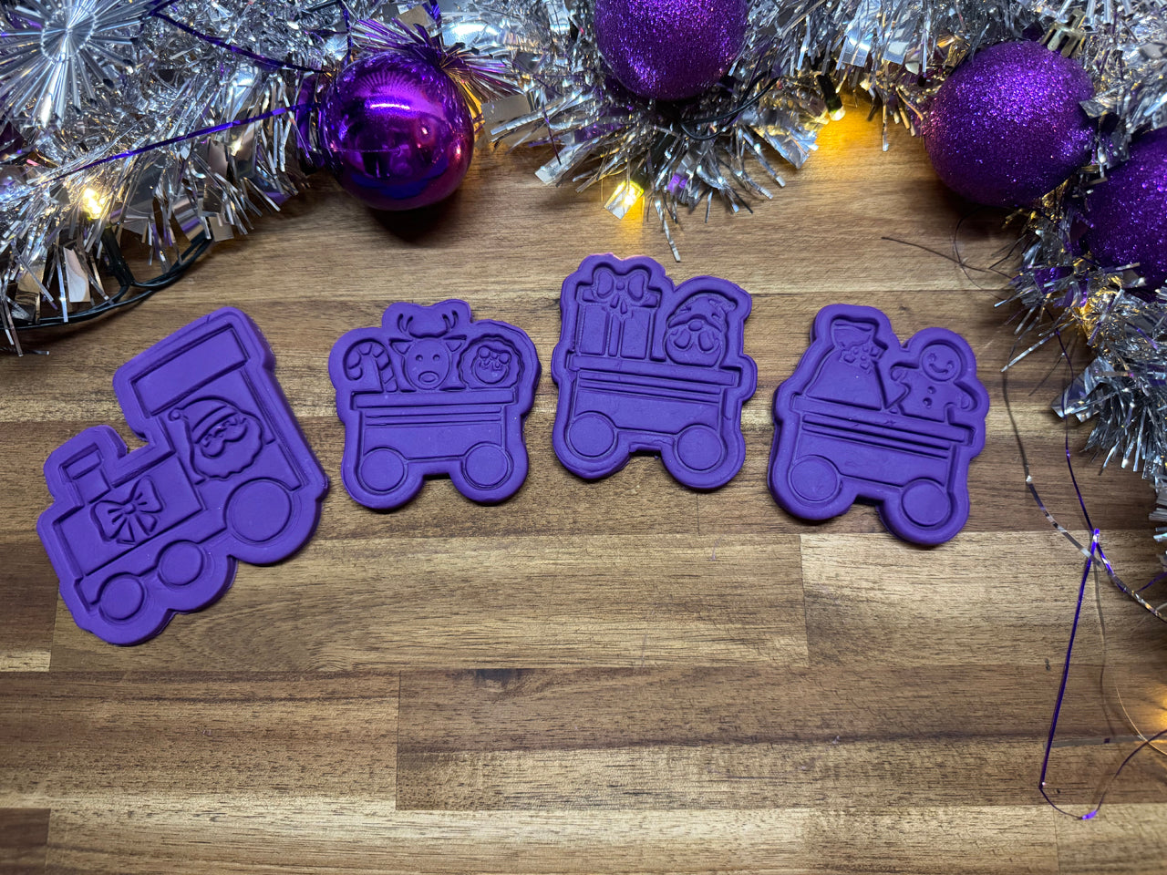 Keksausstecherset - Weihnachtszug
