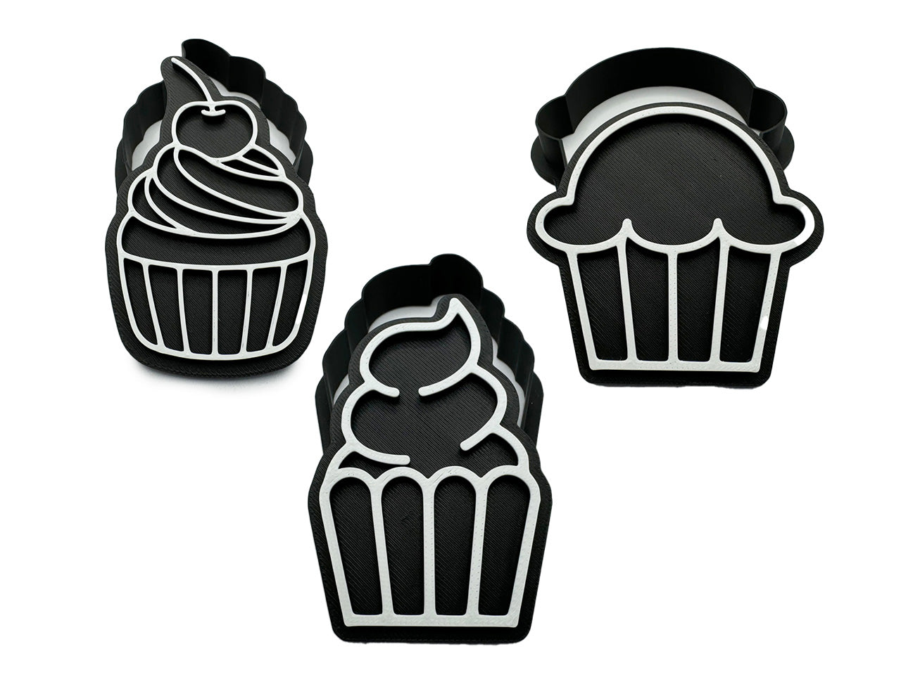 Keksausstecherset - Cupcakes