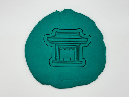 Keksausstecher - Buddhistische Tempeltor