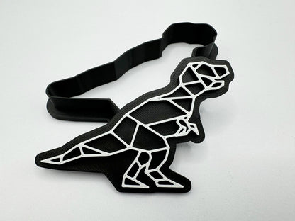 Keksausstecher - Polygonaler Dinosaurier - Rex