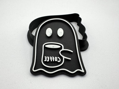 Keksausstecher - Geist mit Kaffee