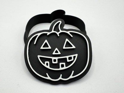 Keksausstecher - Zahnige Halloween-Kürbis