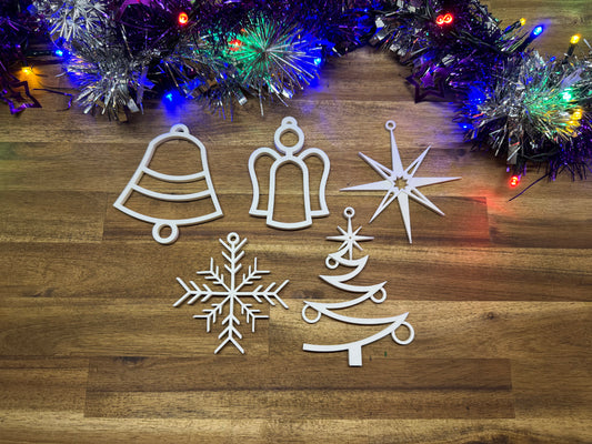 Christbaumschmuck - 5Set
