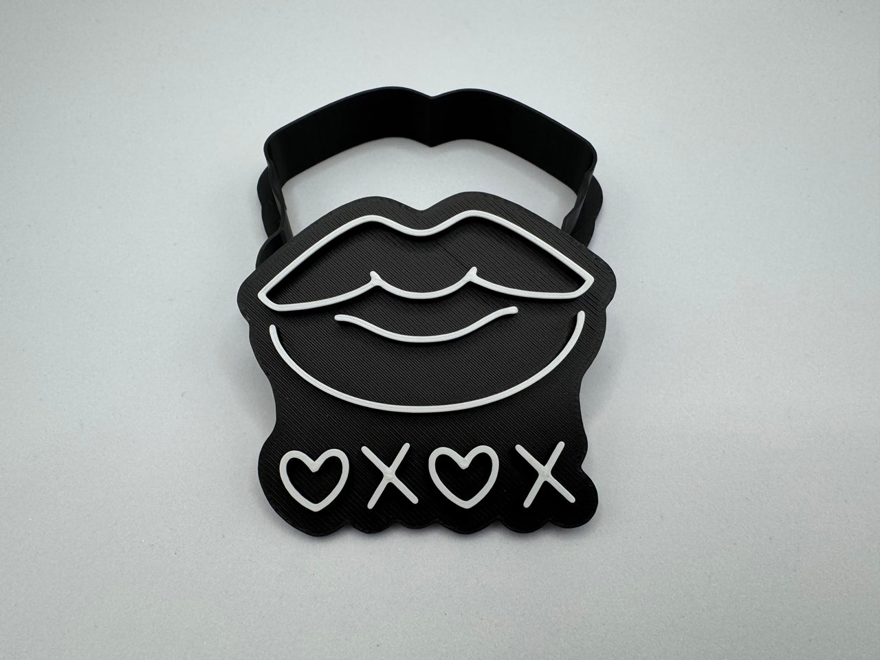 Keksausstecher - Lippen mit XOXO