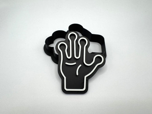 Keksausstecher - Außerirdische Hand