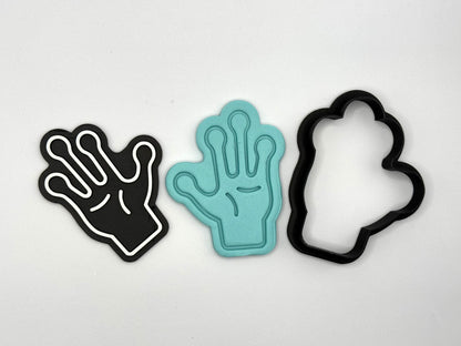 Keksausstecher - Außerirdische Hand