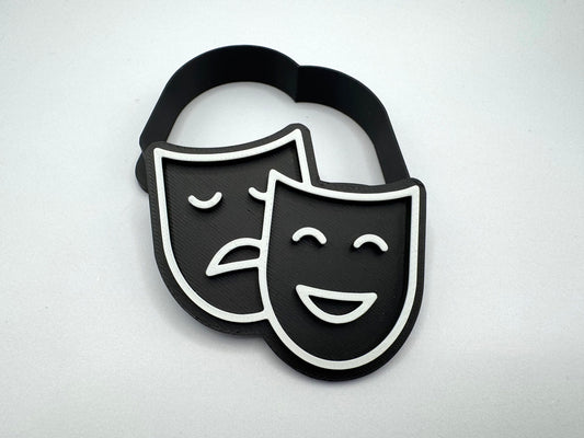 Keksausstecher - Theater Masken