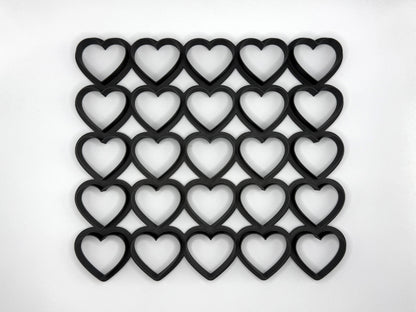 Multi Ausstecher - Herz - 2 bis 6 cm