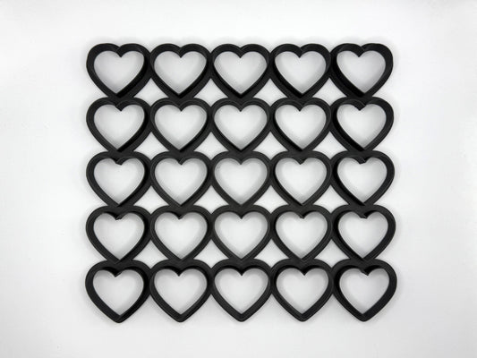 Multi Ausstecher - Herz - 2 bis 6 cm