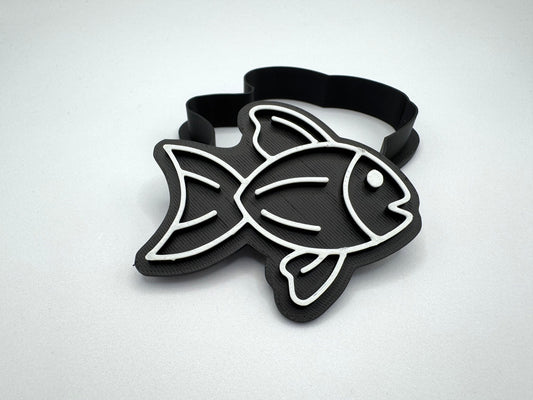 Keksausstecher - Fisch - Motiv 6